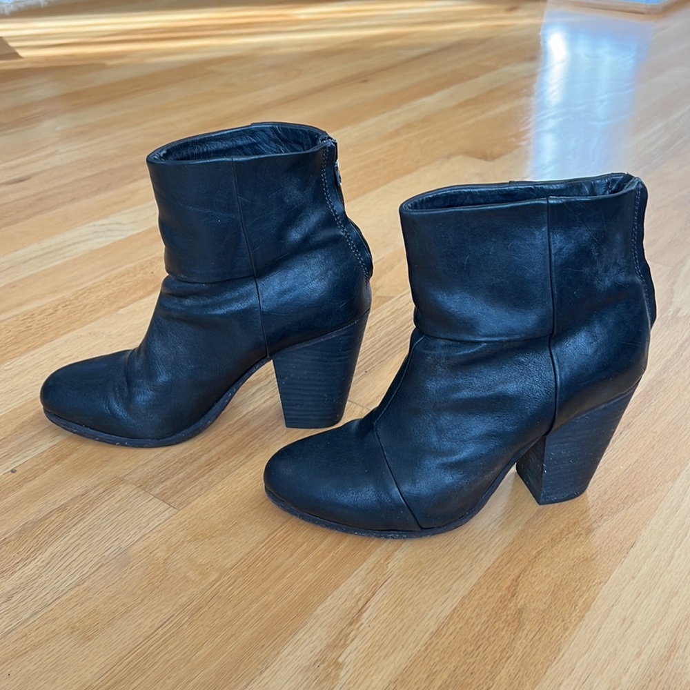 Rag & Bone Newbury Booties - black size 37